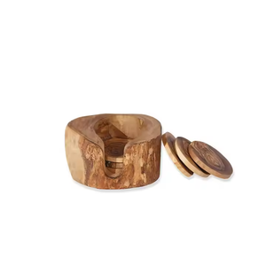 Luxury Design Dinnerware <b>Wooden</b> Mat and Pads Classic Style <b>Coaster</b> by Crescent Crafts - Product Image 4