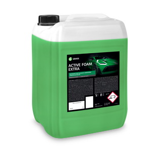 น้ำยาล้างรถสูตรเข้มข้นพิเศษ GRASS Active Foam Extra 23 กก. ชนิดไม่ต้องใช้น้ำ ล้างสะอาดหมดจด ด้วยน้ำยาทำความสะอาดอัลคาไลน์สูตรเข้มข้น สีเขียว ผสมน้ำได้ 1:50 - Product Image 1