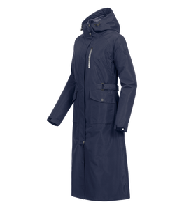 Veste longue équestre femmes équitation veste à manches longues avec fermeture éclair complète vente en gros hauts équestres - Product Image 3