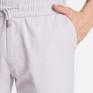 Pantalon de survêtement personnalisé pour homme en coton épais, coupe décontractée, vente en gros - Product Image 4