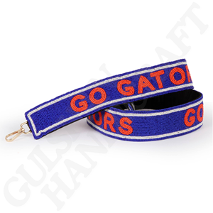 Sangle de remplacement perlée à la main pour sacs à bandoulière élégant broderie artisanat coton tissu sac à main couture - Product Image 1