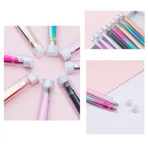 Outil de maquillage de cils segmentés en grappe avec applicateur d'extension de cils avec logo personnalisé pince à épiler en acier doré - Product Image 4