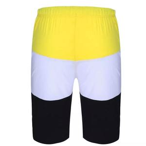 Ensemble décontracté d'été Hip Hop unique et simple pour hommes T-shirt en coton respirant avec short imprimé Motif tricoté respirant - Product Image 6