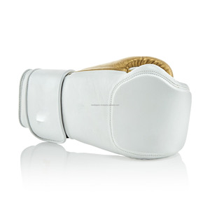 Guantes de Boxeo Profesionales para Sparring, de Cuero Genuino, Transpirables, Resistentes al Viento, con Sistema de Bloqueo de Muñeca Ajustable - Product Image 4