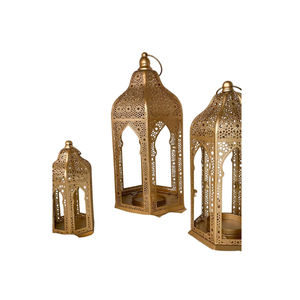 Premium Quality Made Of Metal Iron <b>Black</b> Color Moroccan <b>Lantern</b> Home Table Top Decorative <b>Candle</b> <b>Lantern</b> In Wholesale Price - Product Image 6