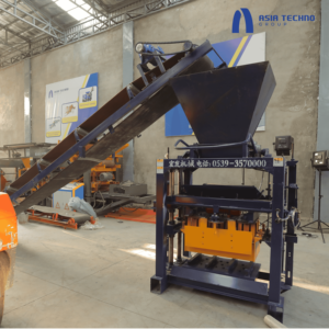 Bloc de béton externe QTJ4-35B2 380V faisant la machine avec le rendement élevé de vibrateur de moteur de composants de noyau - Product Image 1