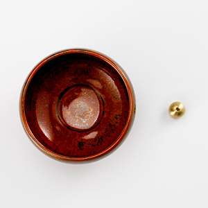 Cuenco de Incienso Japonés Tradicional con Quemador de Latón - Naranja 195g - Product Image 3