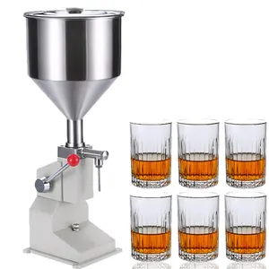 Wholesale High Quality Manual 50Ml/100Ml Fluid Paste Filling Machines Spices Cosmetic Oil Honey Filling Machines For Bottles