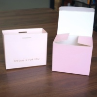 Caja de Cartón Corrugado con Cierre Automático Superior y Inferior, Diseño Personalizado para Cosméticos