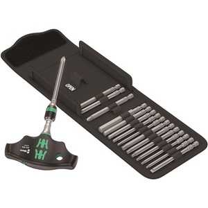 Wera KK 400 RA 17-Piece <b>Screwdriver</b> Bit Set-PH PZD TX Hex & Slotted - Product Image 5