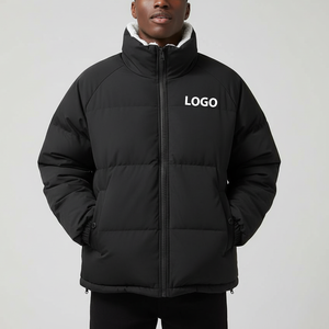 Abrigos de Invierno de Moda en Oferta, Chaqueta Acolchada para Hombre, Forro de Poliéster, Impermeable, Transpirable, Gruesa, Estilo Urbano - Product Image 3