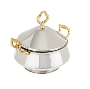 หม้อปรุงอาหารทองแดงและเหล็กดีไซน์ยอดเยี่ยมเครื่องครัวคุณภาพสำหรับเสิร์ฟอาหารเตาแม่เหล็กไฟฟ้าใช้กับจานหม้อร้อนได้ - Product Image 5