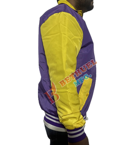 2025 chaqueta de bombardero personalizada para hombre estilo Letterman ropa de calle Abrigo con capucha para primavera otoño uso informal al aire libre alto para invierno - Product Image 5