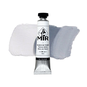Peinture à l'huile blanche au titane Extrafine 20ml pour l'artisanat d'art et le bricolage pour la peinture sur toile - Product Image 1