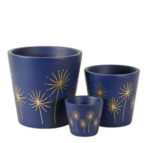 Pots de fleurs en céramique style moderne pour intérieur/extérieur Pots de plantes en terre cuite mate Pot de fleurs décoratif Jardinière - Product Image 2
