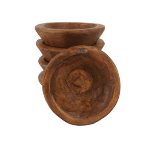 Bougies bol à pâte en bois faites à la main bougie de soja ferme de table bougeoir fournisseur du Vietnam - Product Image 5