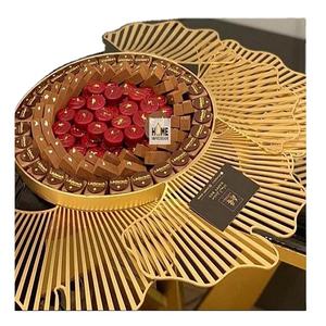 Platos de aluminio pulido hechos a mano en India, desechables, personalizados para los Emiratos Árabes Unidos, venta al por mayor. - Product Image 1