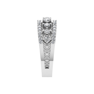 950 Platinum Original Diamond Eternity Band <b>Ring</b> Moissanite Anniversary Jewelry <b>Custom</b> <b>Ring</b> For Women Fine Jewelry OEM ODM - Product Image 2