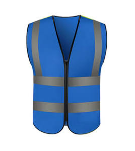 Chaleco de seguridad de alta visibilidad Equipo duradero reflectante ligero ajustable para construcción de obras viales y proyectos al aire libre - Product Image 3