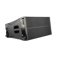 Altavoz Line Array de 10 Pulgadas para Exteriores de Alta Potencia de 500 W, Sensibilidad de 104 dB, Equipo de Sonido Profesional para Eventos y Giras, Negro, 50 Hz-20 kHz