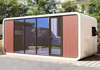 Cabine modulaire haut de gamme Apple, maison préfabriquée, cabine portable, usage commercial, hôtels, stations balnéaires, luxe moderne