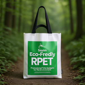 Borsa Ecologica Sayon in RPET, Shopper Promozionale per l'Ambiente - Product Image 3