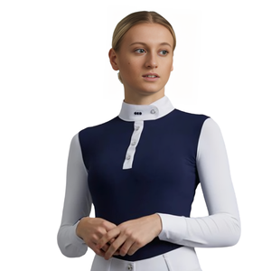 เสื้อแข่งขี่ม้าสำหรับผู้หญิงเสื้อออกกำลังกายผ้ายืด4ทางใหม่เสื้อสำหรับขี่ม้าอุปกรณ์จำเป็นสำหรับการขี่ม้า - Product Image 2