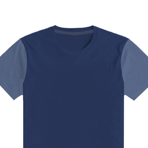 T-shirt de fitness pour homme à col rond, coupe classique, 100 % coton jersey, logo personnalisé, respirant, anti-plis, motif uni, style hip-hop, vente en gros - Product Image 5