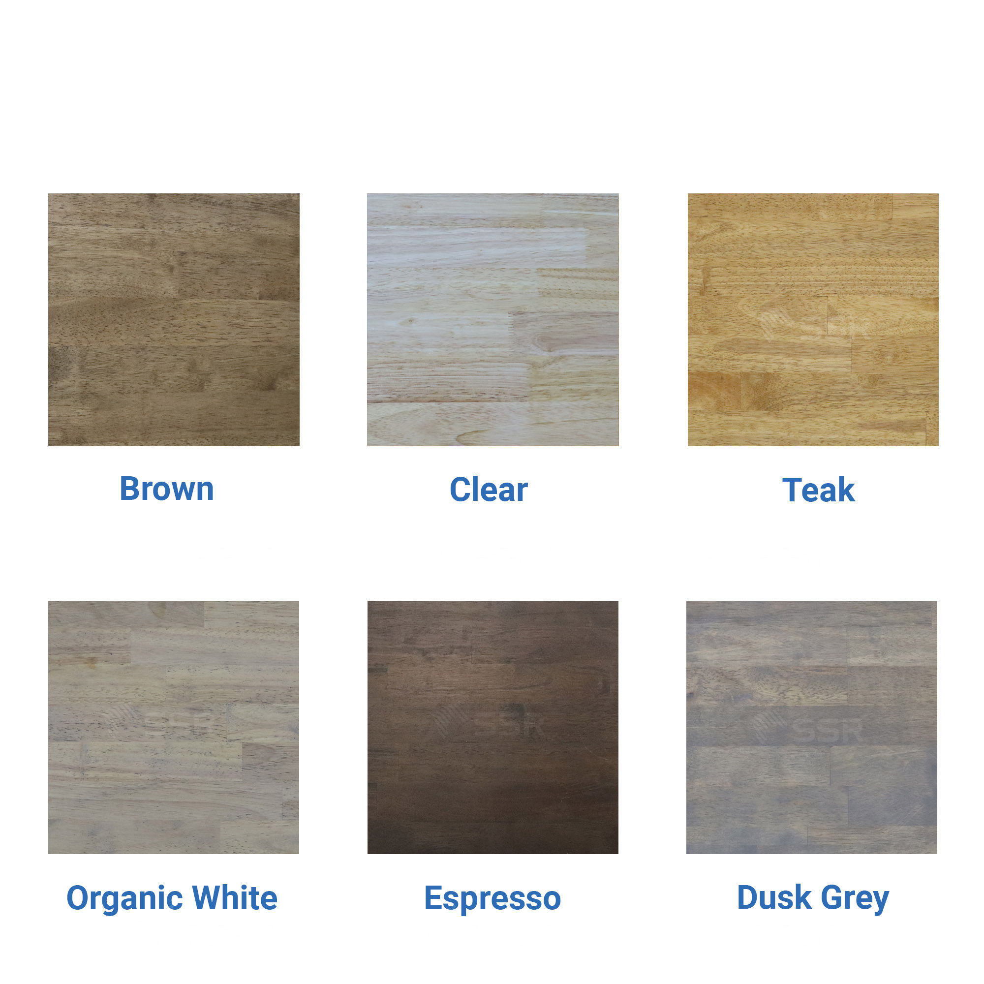 Brown/clair/teck/blanc organique/expresso/gris de crépuscule/adapté aux besoins du client