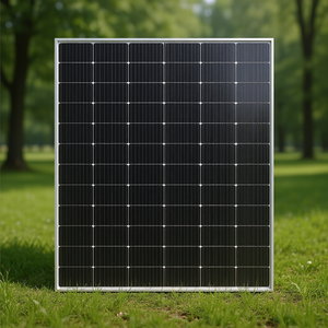 Panneau solaire monocristallin PERC à demi-cellules haute efficacité AESOLAR AE595ME-120 550W-600W - Product Image 3