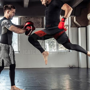 กางเกงขาสั้น MMA สำหรับผู้ชายดีไซน์ใหม่ออกแบบได้ตามต้องการ - Product Image 6