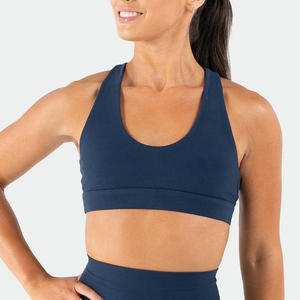 Sujetador deportivo personalizado con logo para mujer, para fitness, entrenamiento, gimnasio, ropa deportiva. - Product Image 3