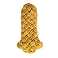 Cordons en fil de bullion enduit de cire, faits à la main, personnalisables, respirants, confortables, de conception sur mesure, pour cérémonies professionnelles
