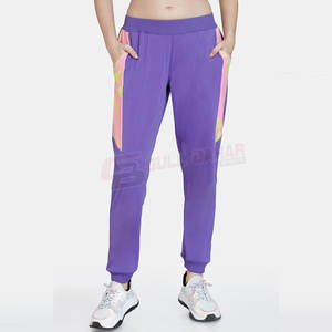 Pantalon de jogging taille élastique mince personnalisé pour femmes nouveau pantalon de survêtement de sport en toile en gros pour l'hiver Style avant plat - Product Image 2