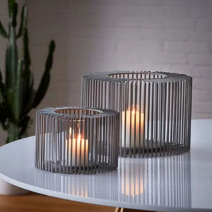 Candelabro Decorativo de Metal Estilo Jaula 2026, Diseño Moderno, para Bodas, Interior y Exterior - Product Image 1