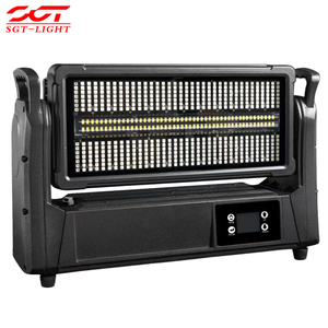 Projecteur LED Stroboscopique Mobile Étanche 600W avec Effet de Chasse RGB Blanc et Contrôle DMX512 pour Scène Live, Célébrations et Événements Techniques - Product Image 3