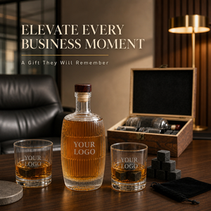 Juego de <span class=keywords><strong>Regalo</strong></span> de Vasos de Whisky SHUNSTONE con Botella de Whisky, <span class=keywords><strong>Dos</strong></span> Piedras y Caja de Madera, Juegos de <span class=keywords><strong>Regalo</strong></span> Corporativos Ejecutivos Personalizados - Product Image 4