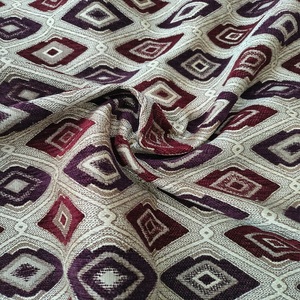 Tela de sofá de poliéster Jacquard ecológica de fábrica india, hilo tejido transpirable teñido al por mayor para textiles para el hogar - Product Image 6