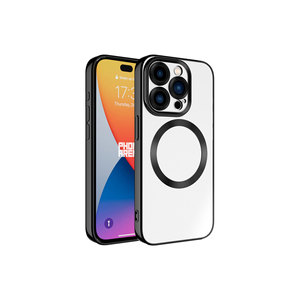 Coque en silicone Netzy SAFA Setro Series compatible MagSafe pour iPhone 15 Pro Max, chargement sans fil, antichoc, Mobile Pro Max - Product Image 1