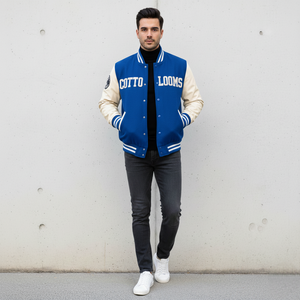 Haute demande Fashion Style College Outerwear Trendy Confortable Fit Warm Everyday Perfect Choice varsity jacket - Product Image 5