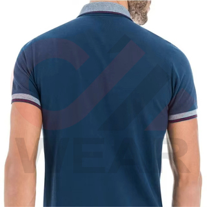 Nueva llegada al por mayor de alta calidad Camiseta de algodón Regular Fit verano manga corta Camiseta para hombres - Product Image 4