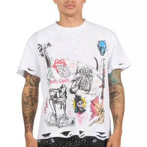 T-shirt classique en coton décontracté pour hommes et femmes, confortable, respirant, manches courtes, vêtements de mode pour tous les jours - Product Image 3