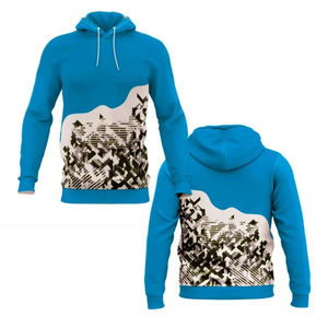 Sweat à capuche pour homme en gros, polaire, manches longues, simple, streetwear, design et logo personnalisés, tissu de haute qualité 400GSM - Product Image 3