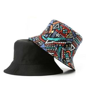 Los más vendidos Diseño personalizado Logo Hombre Sombreros Diseño Moda Hombres Mujeres Algodón Lona Sun Bucket Hat - Product Image 5