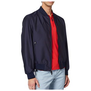 Chaquetas informales de diseñador de talla grande para hombre, venta al por mayor, cortavientos de color sólido a prueba de viento, ropa de moda en oferta, chaqueta Bomber - Product Image 3