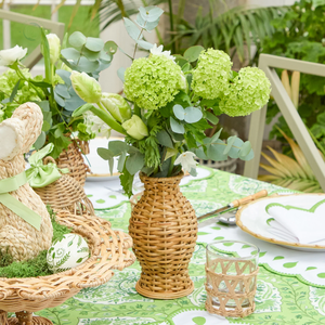 Vase en rotin lot de 3 fabriqué au Vietnam matériau écologique pour la décoration intérieure et la vaisselle en gros - Product Image 4