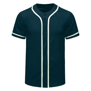 Maillot de baseball performant 100 % polyester, durable et élégant – Technologie à séchage rapide pour l'entraînement professionnel - Product Image 4