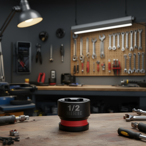 1/2'' <b>Impact</b> <b>Socket</b> Bits with X-Grip Profile Special Hexagonal Tool for Hex Screws Pneumatic Tools Accessories and Parts USAG - Product Image 3