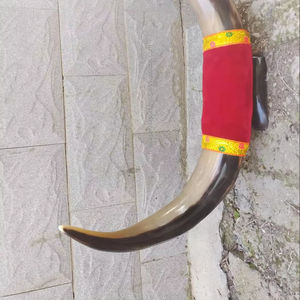 Bocina de dirección montada LONGHORN de 2 pies a 3 pies de 5 pulgadas de ancho (solo una), cuernos de vaca pulidos, decoración occidental de toro por FWE - Product Image 1