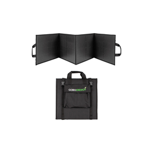 Panneau solaire portable pliable monocristallin noir 120W 12V avec étui - Product Image 4